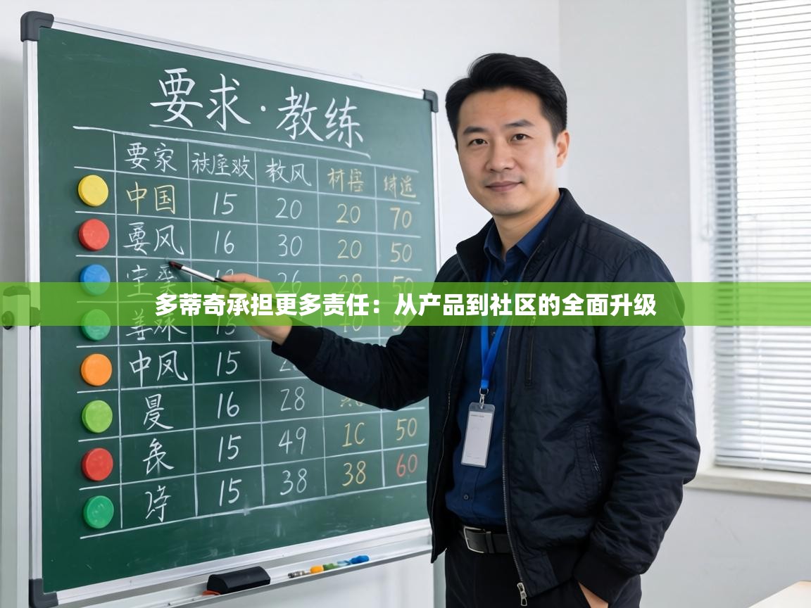 多蒂奇承担更多责任：从产品到社区的全面升级  第2张